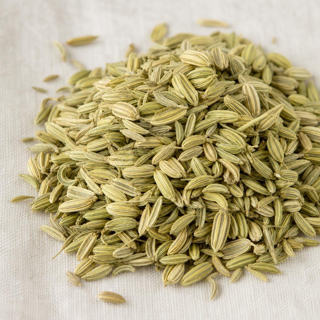 Fennel Seed (Foeniculum vulgare), botanical in Orivaine Golden Nurture Mother Blend