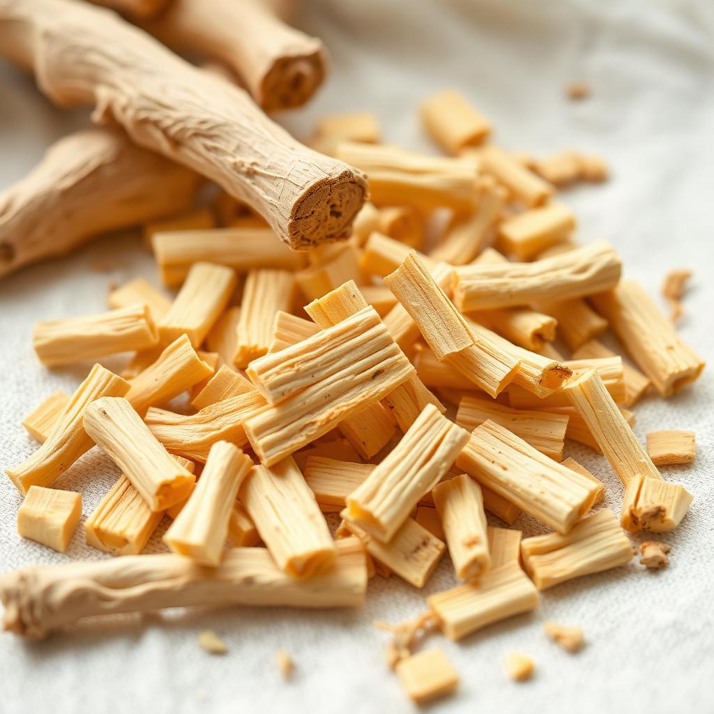 Liquorice Root (Glycyrrhiza glabra), botanical in Orivaine Midnight Calm Ritual Blend